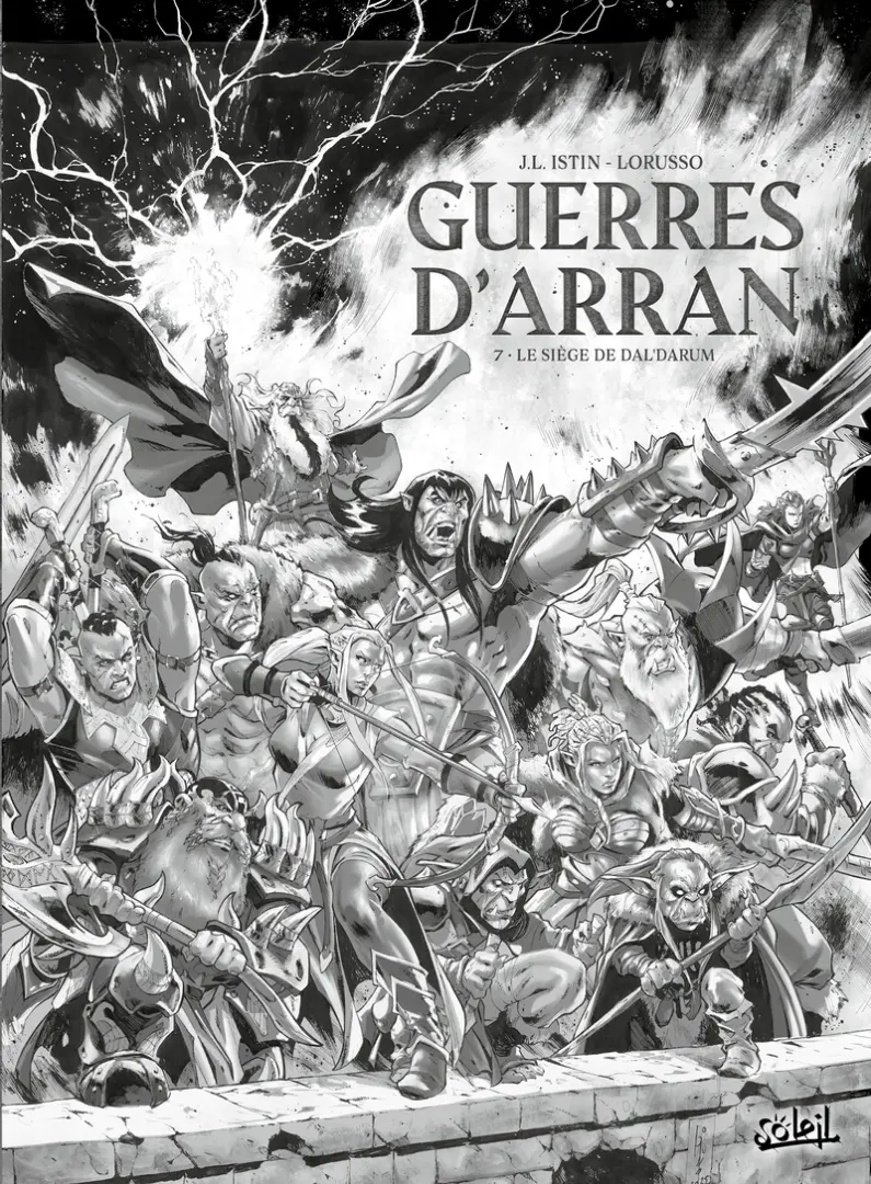 Couverture de l'album Les Terres d'Arran : Guerres d'Arran 7 Le Siège de Dal'darum