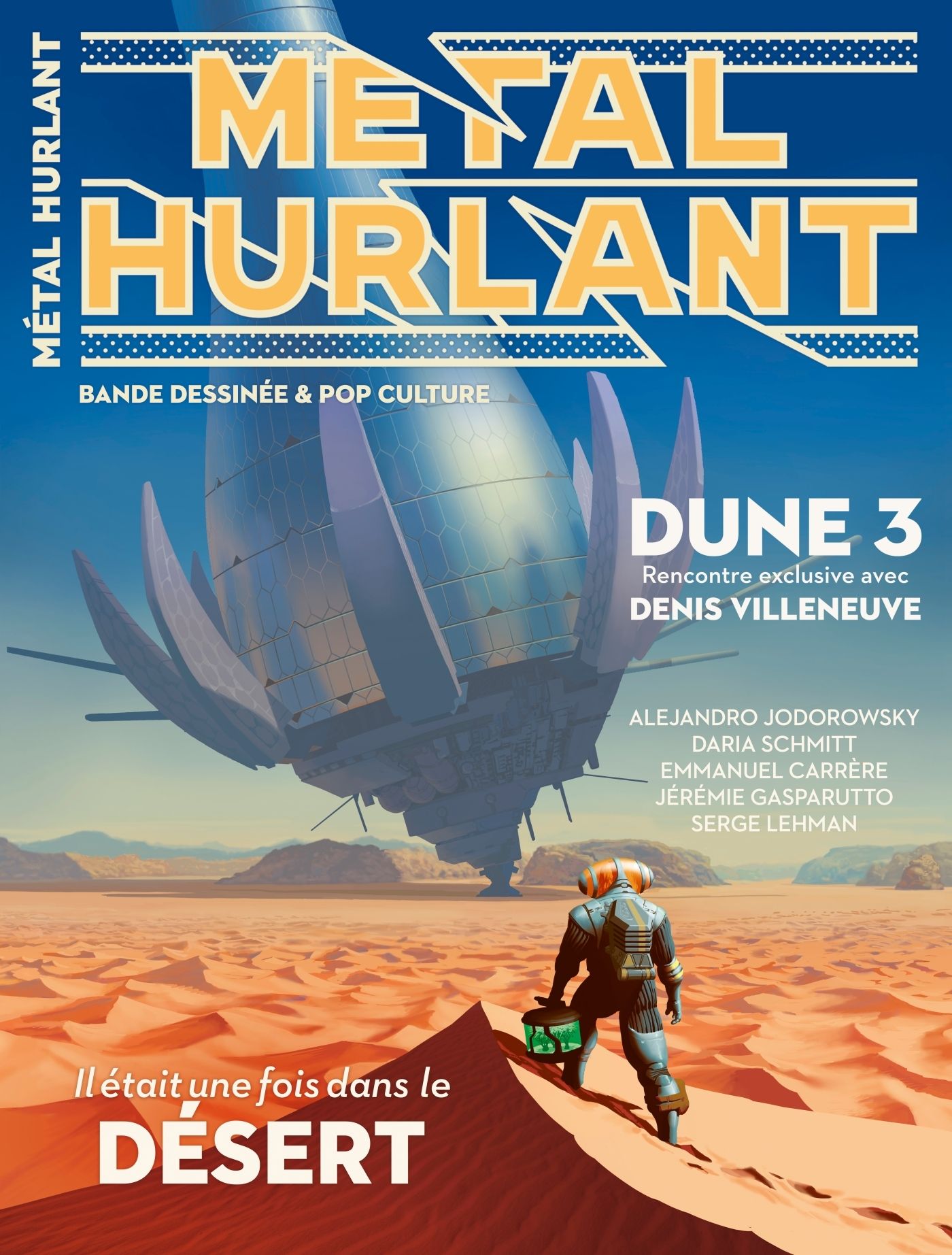 Couverture de l'album Métal Hurlant N° 19 Il était une fois dans le Désert