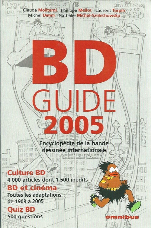 Couverture de l'album BD guide Encyclopédie de la bande dessinée internationale