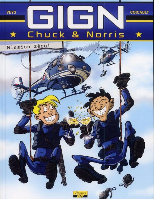 Couverture de l'album GIGN Chuck & Norris Mission zéro !