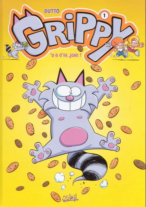 Couverture de l'album Grippy Tome 1 'Y a de la joie !