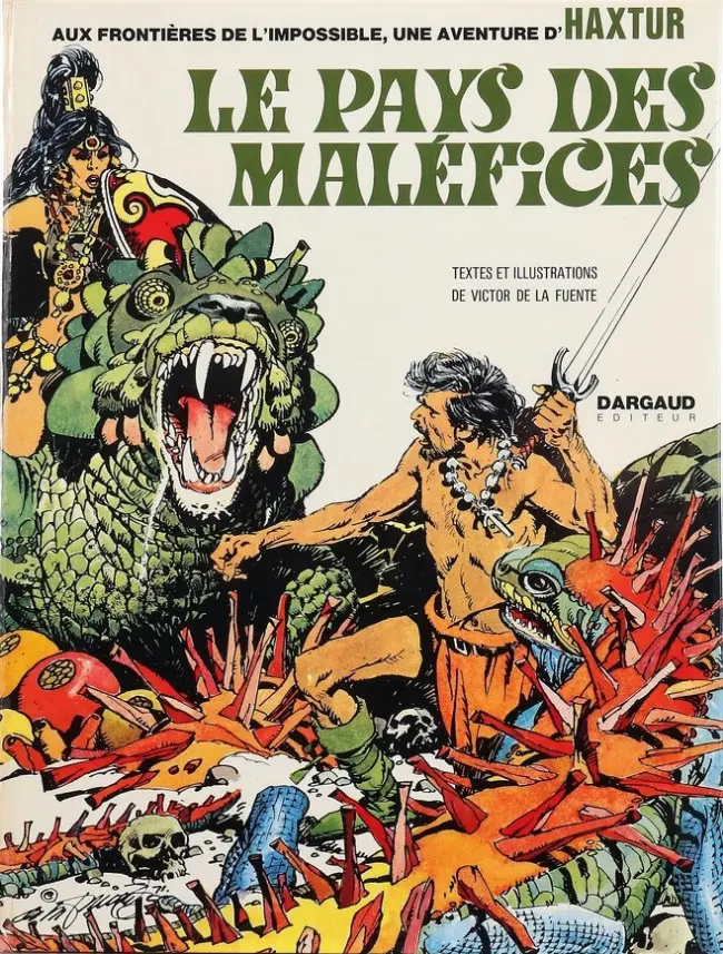 Couverture de l'album Haxtur Tome 2 Le pays des maléfices