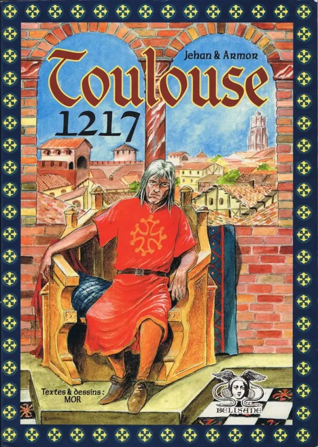Couverture de l'album Jehan et Armor Tome 8 Toulouse 1217