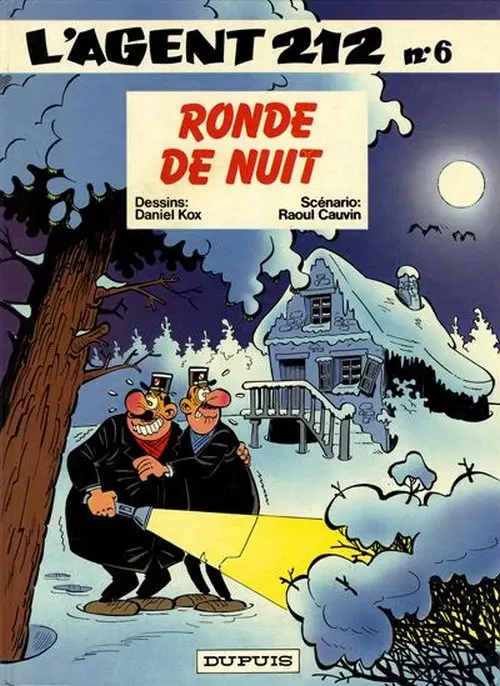 Couverture de l'album L'Agent 212 Tome 6 Ronde de nuit