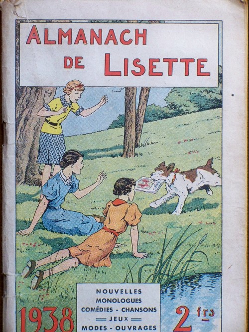 Couverture de l'album Almanach de Lisette 1938