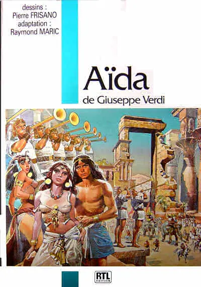 Couverture de l'album Aïda de Giuseppe Verdi