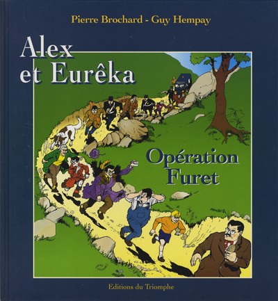 Couverture de l'album Alex et Eurêka (et l'Inspecteur Lestaque) Tome 4 Opération Furet