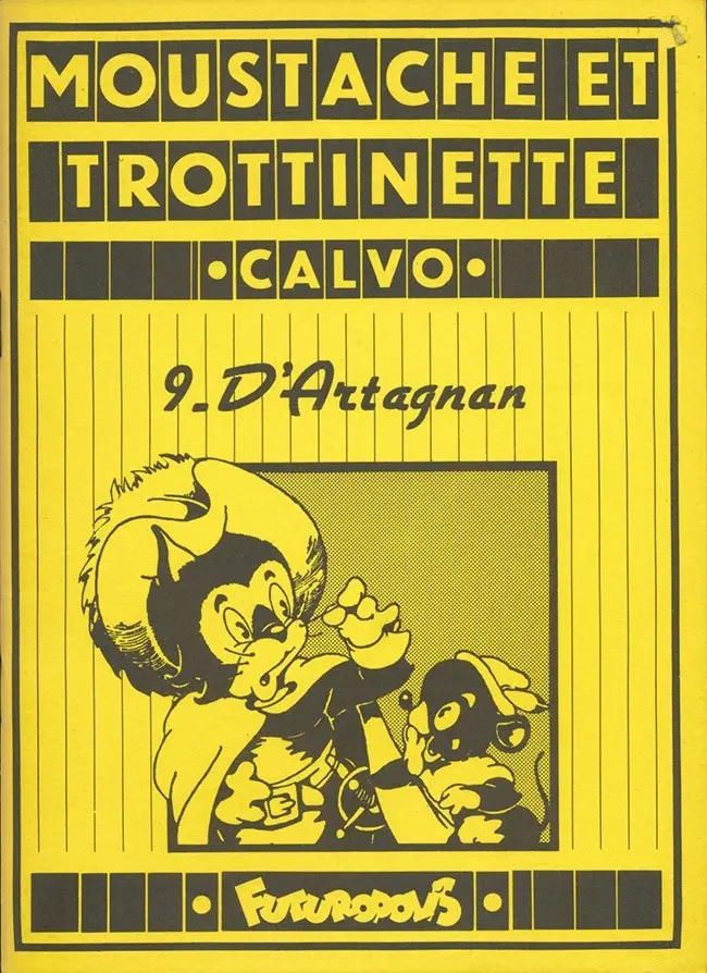 Couverture de l'album Moustache et Trottinette Tome 9 D'Artagnan