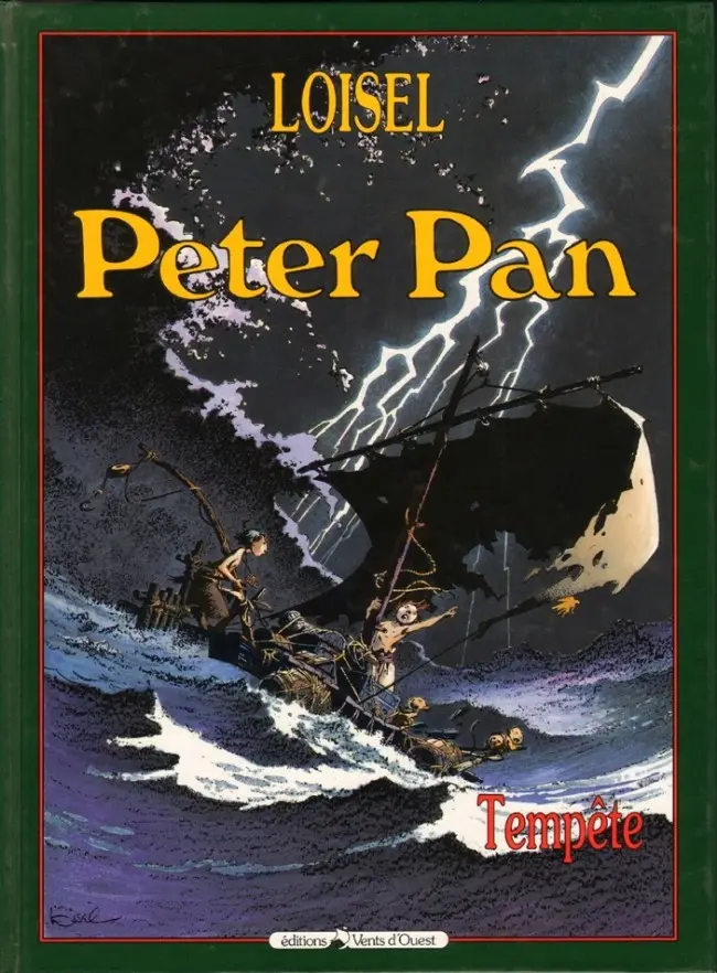 Couverture de l'album Peter Pan Tome 3 Tempête