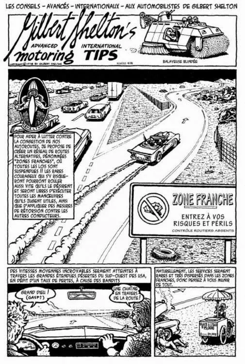 Planche de l'album Anarchy Comics