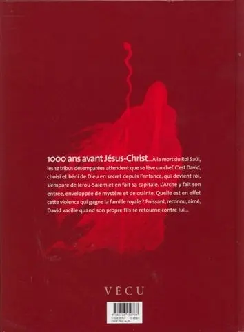 Verso de l'album Le secret de l'Arche Tome 2 David