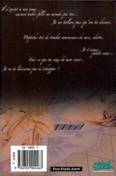 Verso de l'album Secret Sweetheart 7
