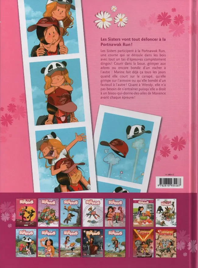 Verso de l'album Les Sisters Tome 10 Survitaminées !