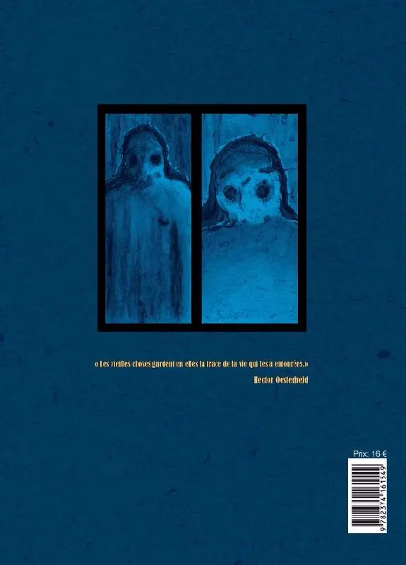 Verso de l'album Le Songe du Golem