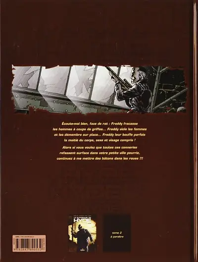 Verso de l'album Le Syndrome de Hyde Tome 1 Traque