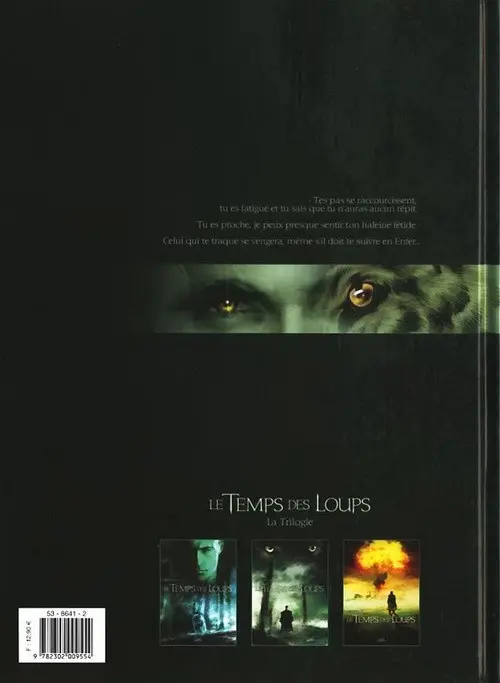 Verso de l'album Le Temps des loups Tome 3 Les chasseurs