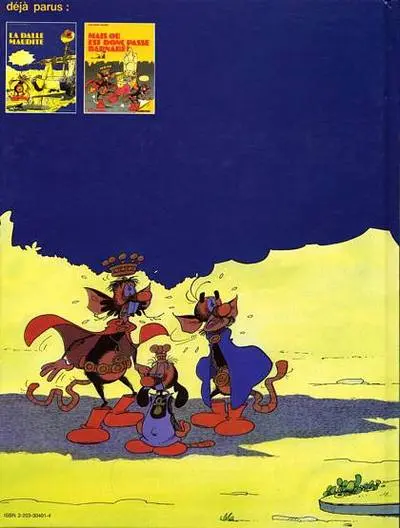 Verso de l'album Les Toyottes Tome 1 La dalle maudite