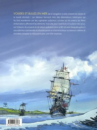Verso de l'album Voiliers et bulles en mer
