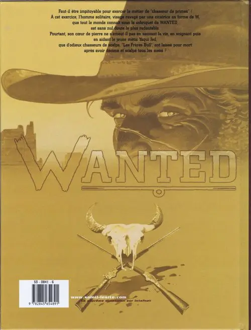 Verso de l'album Wanted Tome 6 Andale Rosita
