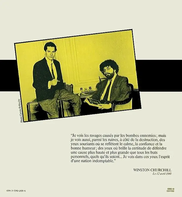 Verso de l'album Blitz Tome 1