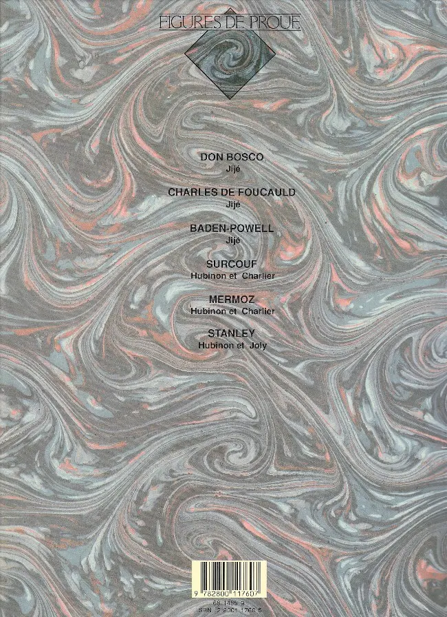 Verso de l'album Charles de Foucauld