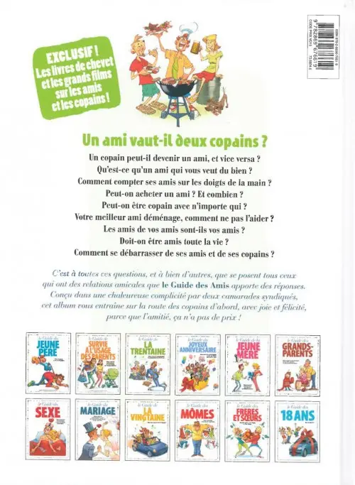 Verso de l'album Le Guide Tome 10 Le guide des amis