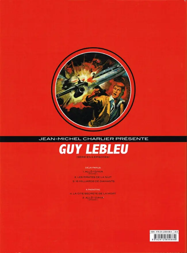 Verso de l'album Guy Lebleu Tome 5 15 milliards de diamants