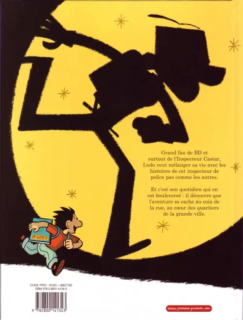 Verso de l'album Ludo Tome 3 Enquêtes et squelettes