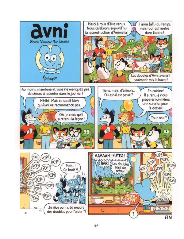 Verso de l'album Avni Tome 5 Le seul, l'unique