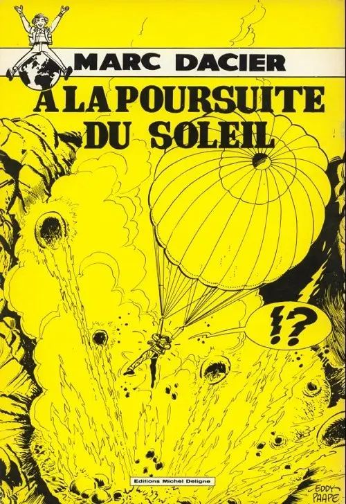 Verso de l'album Marc Dacier Tome 2 A la poursuite du Soleil