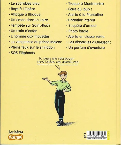 Verso de l'album Marion Duval Tome 7 L'homme aux mouettes