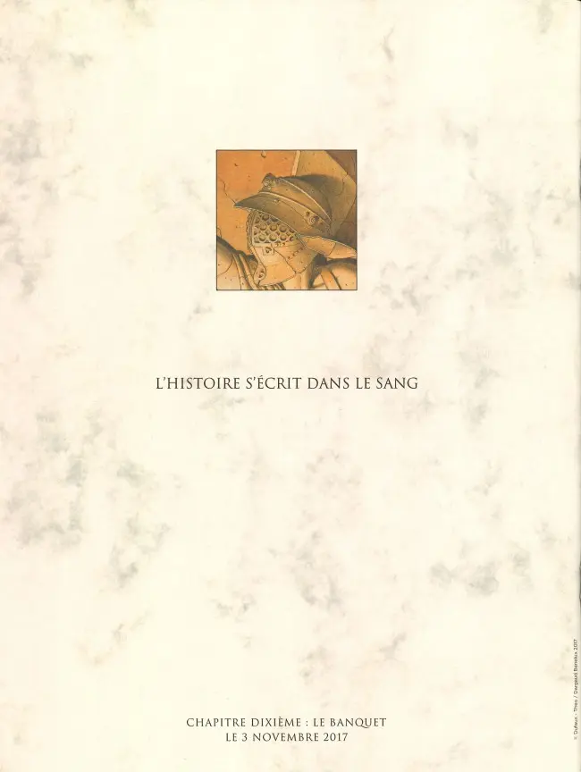 Verso de l'album Murena Tome 10 Le Banquet