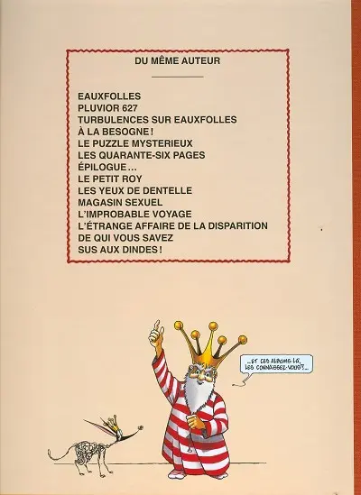 Verso de l'album La Nef des fous Tome 9 Sus aux dindes !