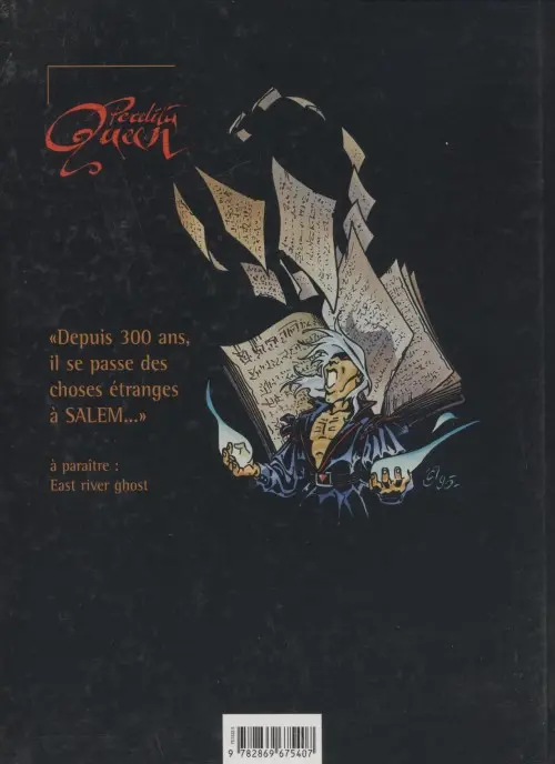 Verso de l'album Perdita Queen Griffin Dark
