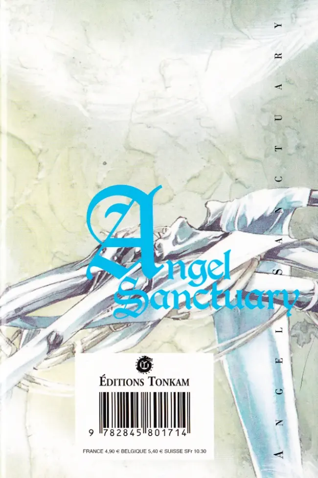 Verso de l'album Angel Sanctuary 14