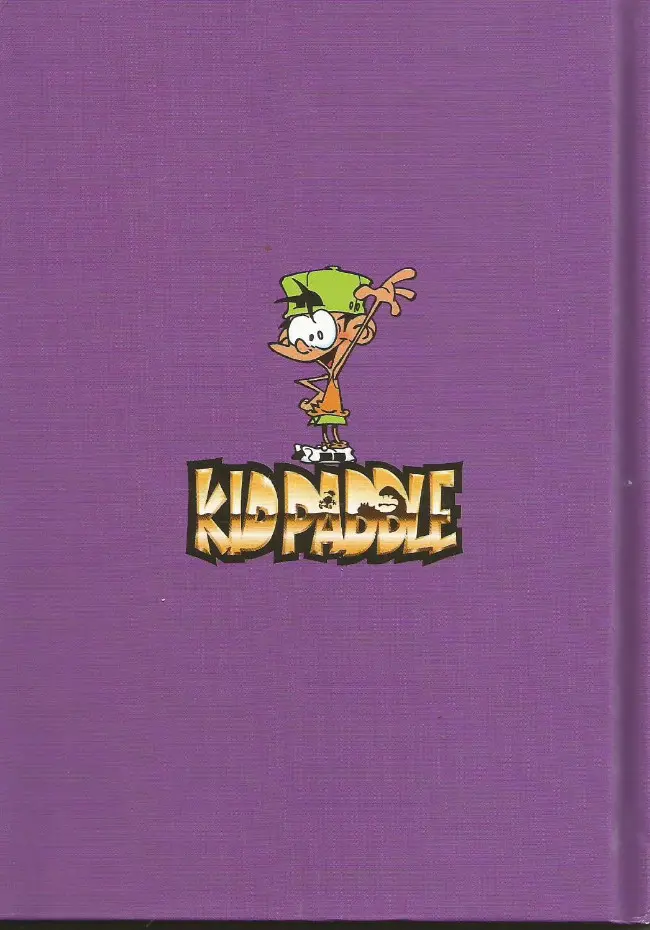 Verso de l'album Kid Paddle Compil' de Gags