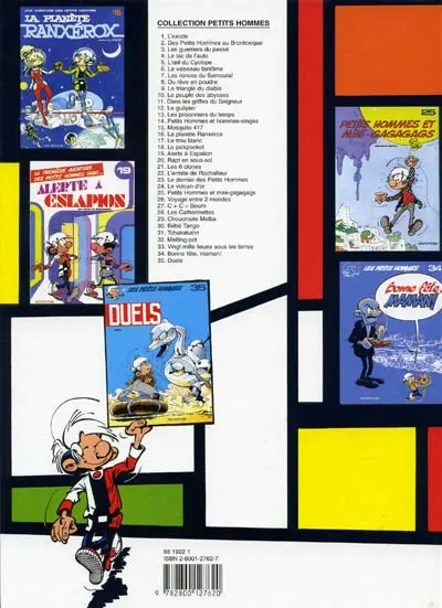 Verso de l'album Les Petits hommes Tome 35 Duels