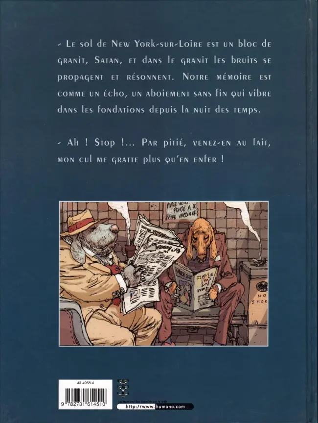 Verso de l'album Le Bibendum céleste Troisième tome