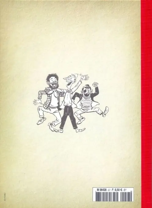 Verso de l'album Les Pieds Nickelés - La collection Tome 58 Les Pieds Nickelés réforment