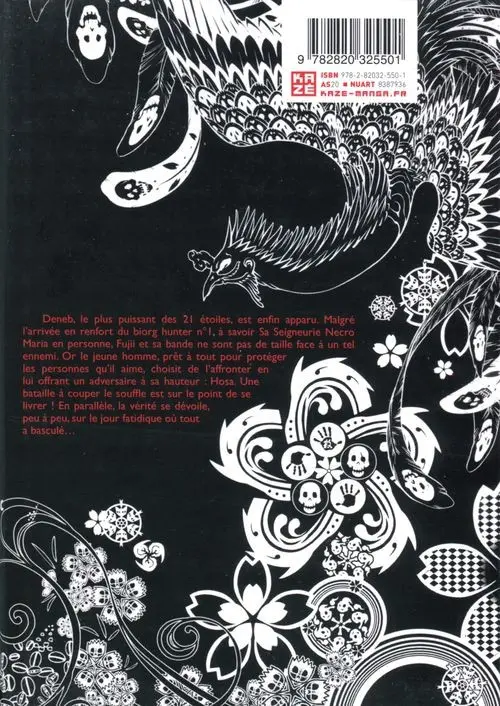 Verso de l'album Biorg Trinity 9