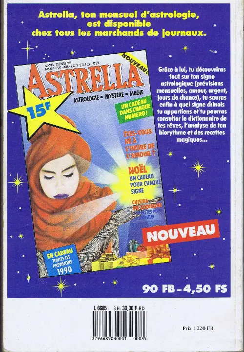 Verso de l'album Conan (Super Spécial) Album N° 3