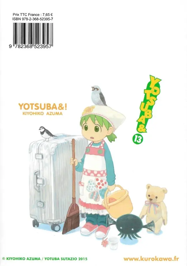 Verso de l'album Yotsuba & 13
