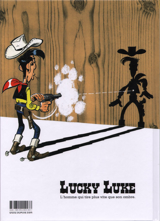 Verso de l'album Lucky Luke Tome 7 L'Elixir du docteur Doxey