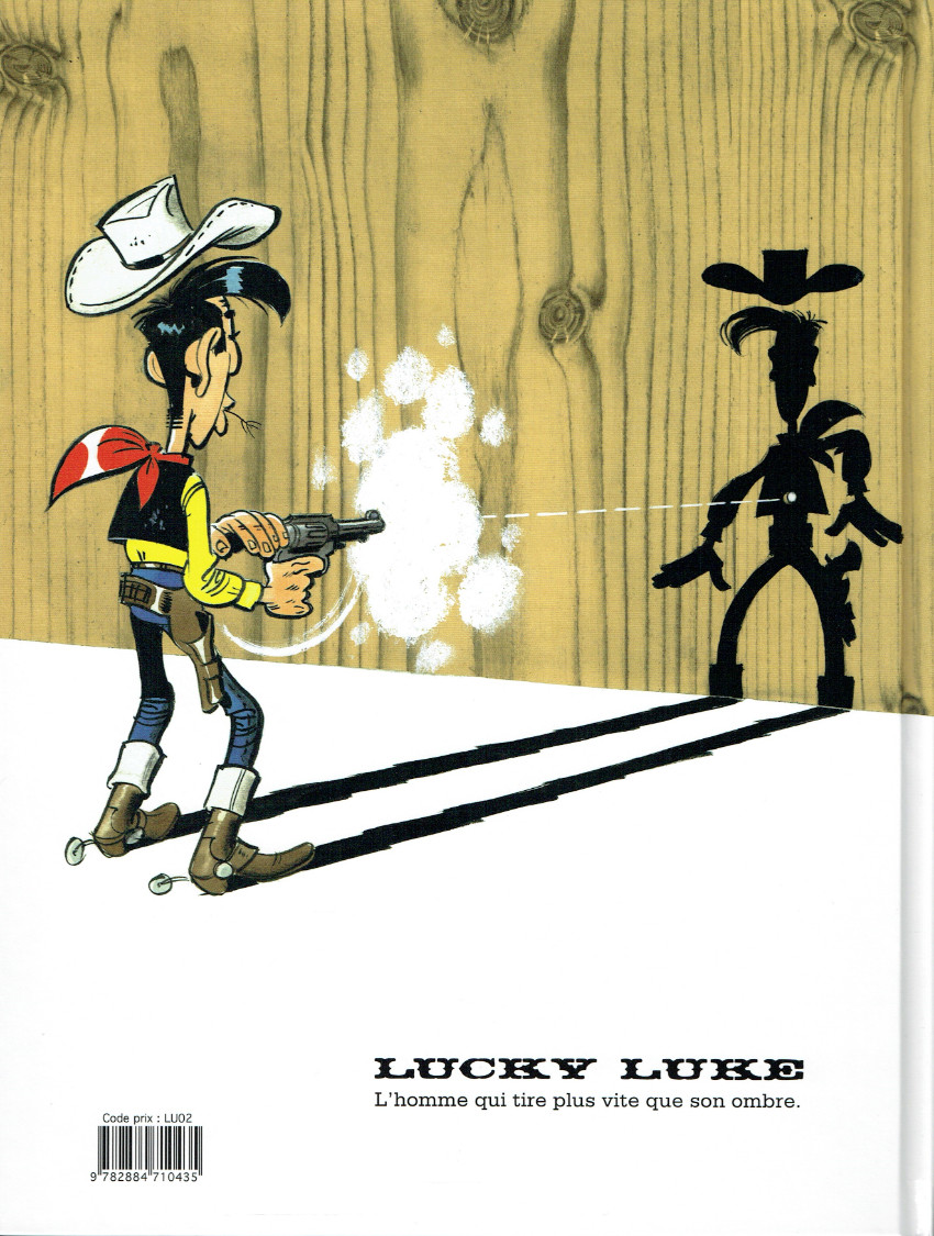 Verso de l'album Lucky Luke Tome 69 Marcel Dalton