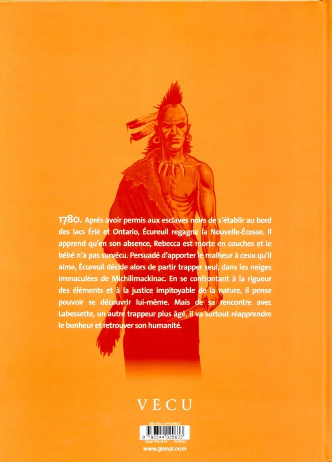 Verso de l'album Les Pionniers du Nouveau Monde Tome 21 Fort Michilimackinac