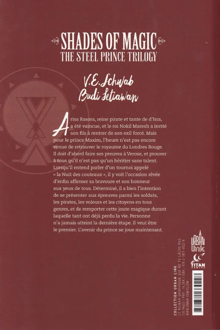 Verso de l'album Shades of magic 2