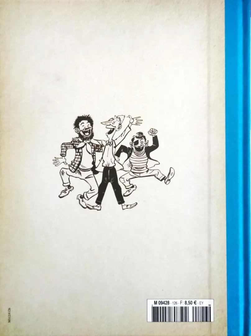 Verso de l'album Les Pieds Nickelés - La collection Tome 126 Les Pieds Nickelés : escroqueries en tous genres