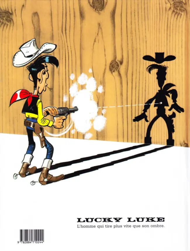 Verso de l'album Lucky Luke Tome 33 Le Pied-Tendre