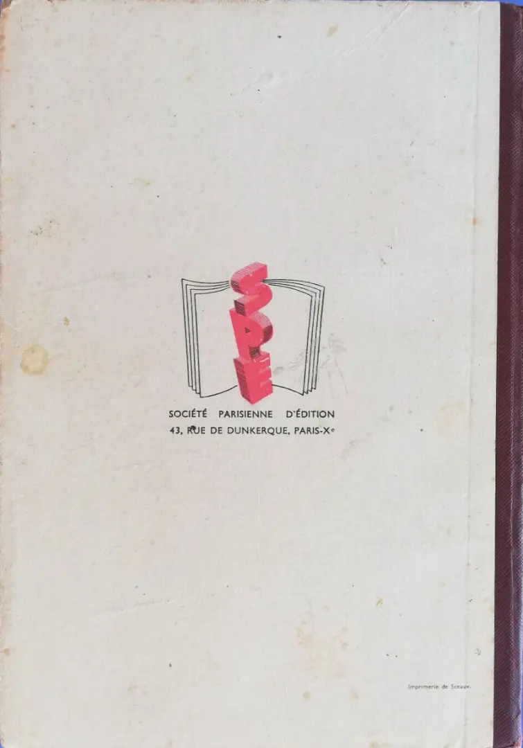 Verso de l'album Bibi Fricotin 2e Série - Societé Parisienne d'Edition Tome 14 Bibi Fricotin fait du cinéma