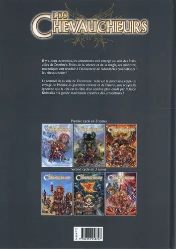 Verso de l'album Les Chevaucheurs Tome 2 Le cœur et le devoir